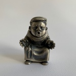 Dansk Buddha i tungmetall och keps Retrolux antik