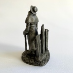 The watchman The rabbit man metall figuriner england Retrolux antik