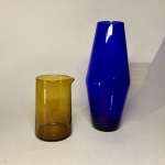 Glasföremål Rejmyre blå vas Retrolux antik