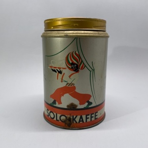 Solo kaffeburk Malmö Kaffekompani AB Retrolux antik