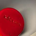 Röd äggpanna från Kockums Retrolux antik