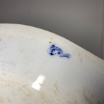 Fat gustavsberg blått sekelskifte Retrolux antik