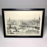 Utsikt från katarinahissen stockholm 1904 Retrolux antik