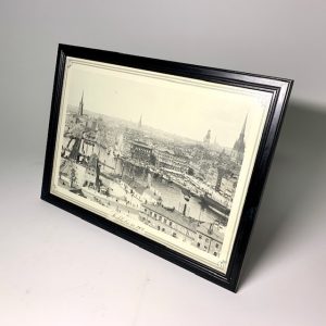 Utsikt från katarinahissen stockholm 1904 Retrolux antik