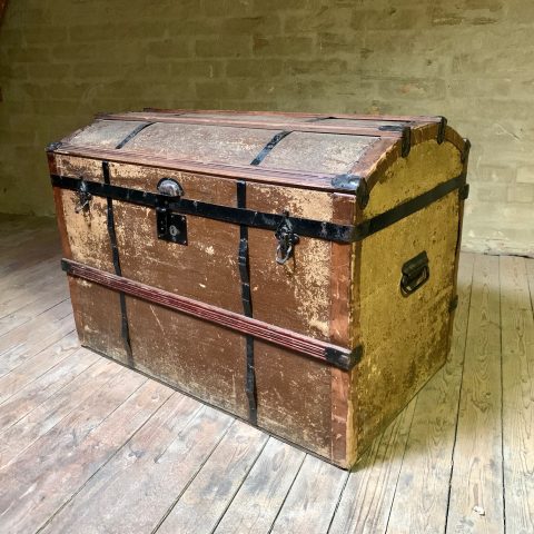 Antik koffert kista Retrolux antik