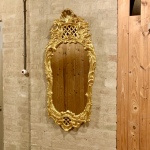 Rokoko antik spegel stil från 1950 tal