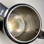Retro kaffekanna i bakelit och rostfritt stål Retrolux antik