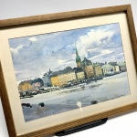 David Bracken akvarell stockholm