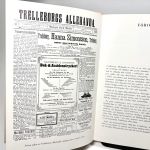 År 1846 Trelleborgs Allehanda första sida fotograferad från bok 1966