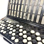 Gammalt Dragspel Accordion 1930-tal Retrolux antik