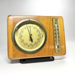 Genia barometer med termometer 1940-tal Retrolux antik