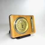 Genia barometer med termometer 1940-tal Retrolux antik