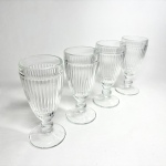 Stora milkshakeglas 1950-tal Retrolux antik