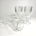 Stora milkshakeglas 1950-tal Retrolux antik