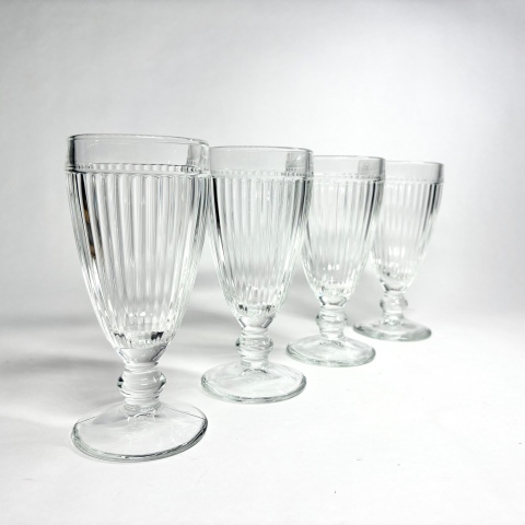 Stora milkshakeglas 1950-tal Retrolux antik