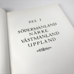 Sverige De svenska landskapen Eigil Schwab 1936 Band 1 Retrolux antik